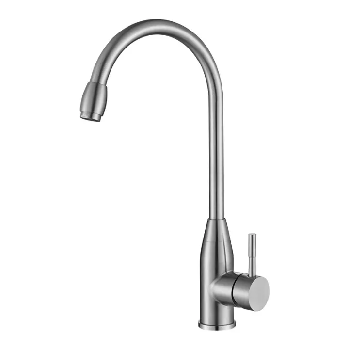 SilverLine High-Arch Kitchen Faucet