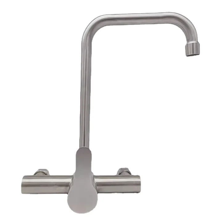 Wall-Mounted Faucet Mixer