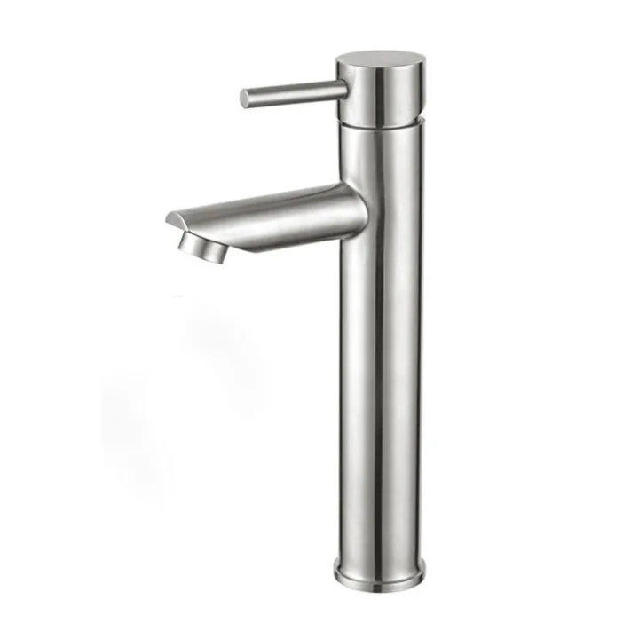 Taller Deck-Mounted Single-Lever Basin Faucet Mixer