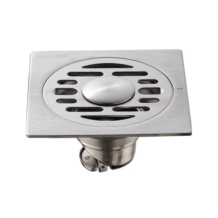 4" Floor Drain with Anti-Odor Valve 10*10cm