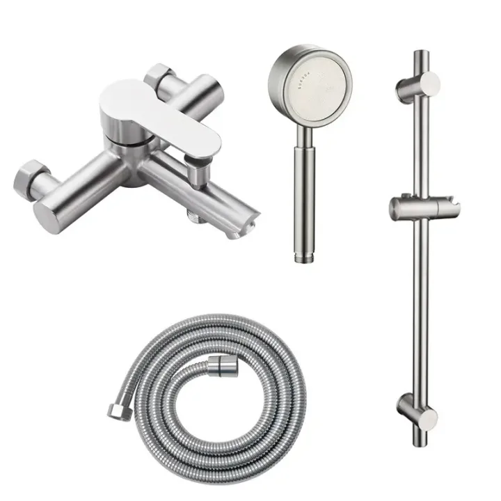 Wall-Mounted Single-Handle Shower Faucet Set