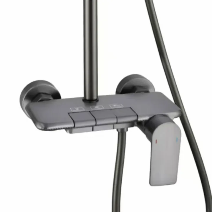 Wall-Mounted Single-Handle Bath Shower Faucet