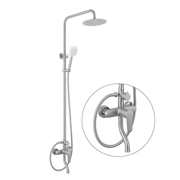 Functions Shower System with Handheld and Rainhead