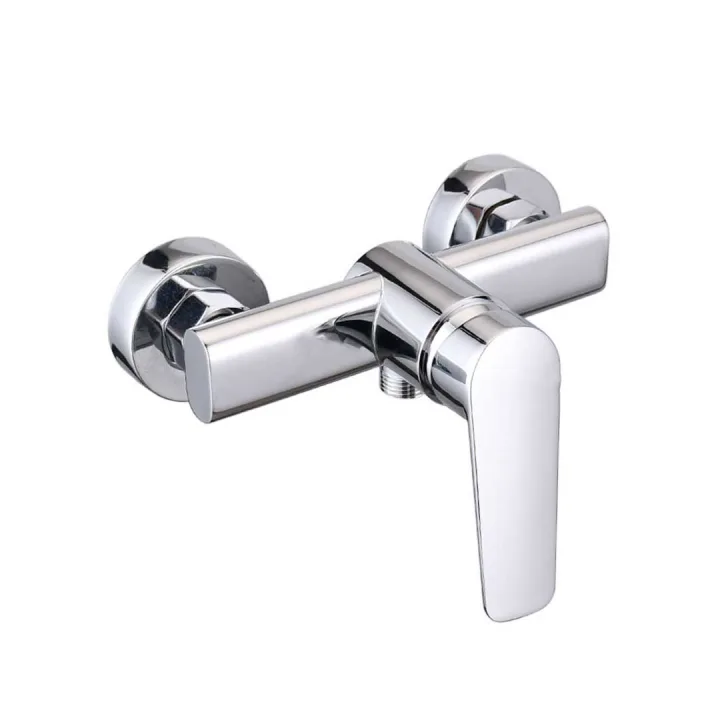 Wall-Mounted Single-Handle Shower Faucet Set