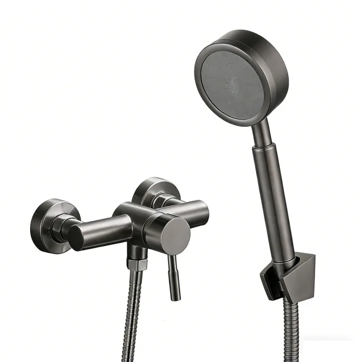 Wall-Mounted Single-Handle Bath Shower Faucet