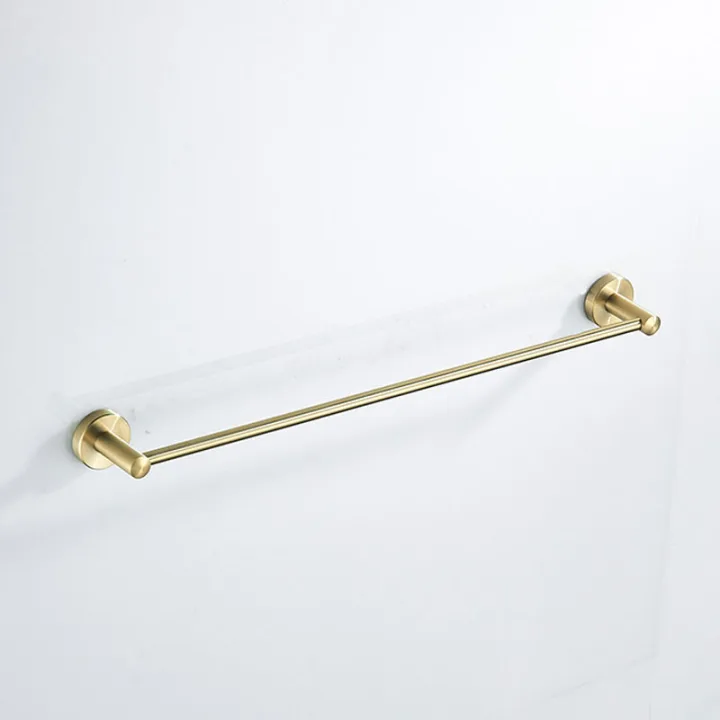 Wall-Mounted Single Towel Rod Bar