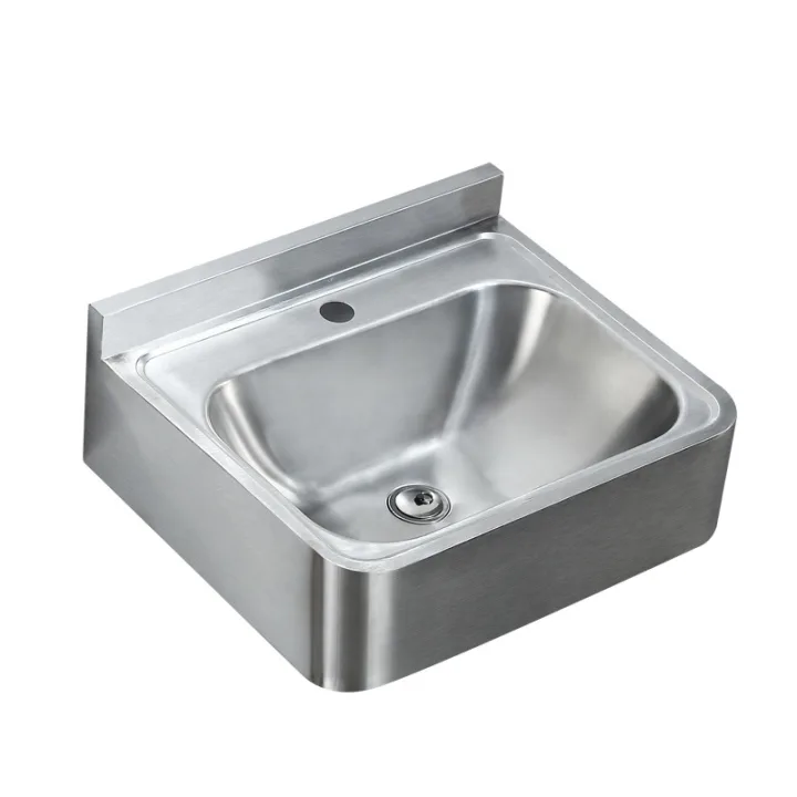 304 Stainless Steel Wall-mounted Square Basin