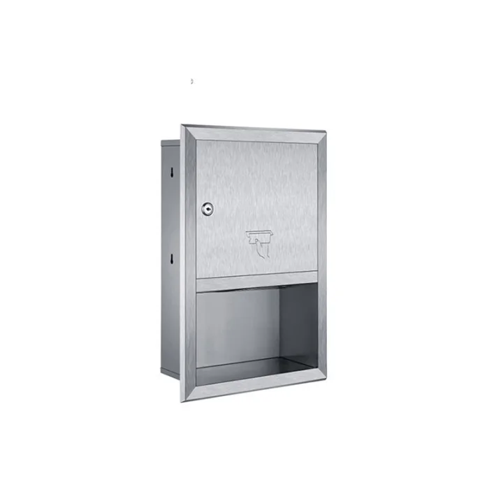 304 Stainless Steel Recessed Hand Towel Dispenser