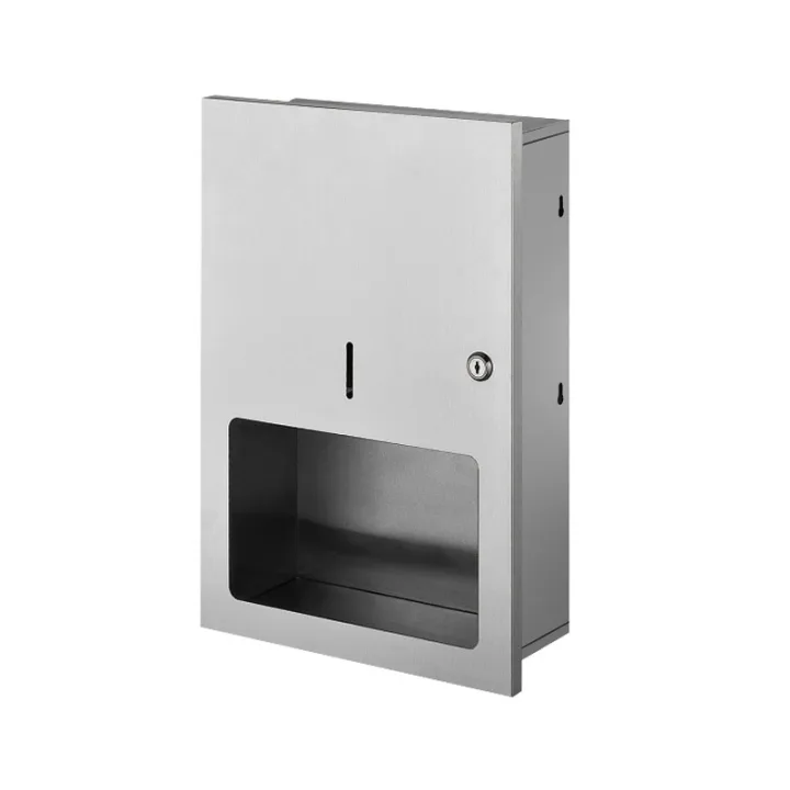 304 Stainless Steel Recessed Hand Towel Dispenser