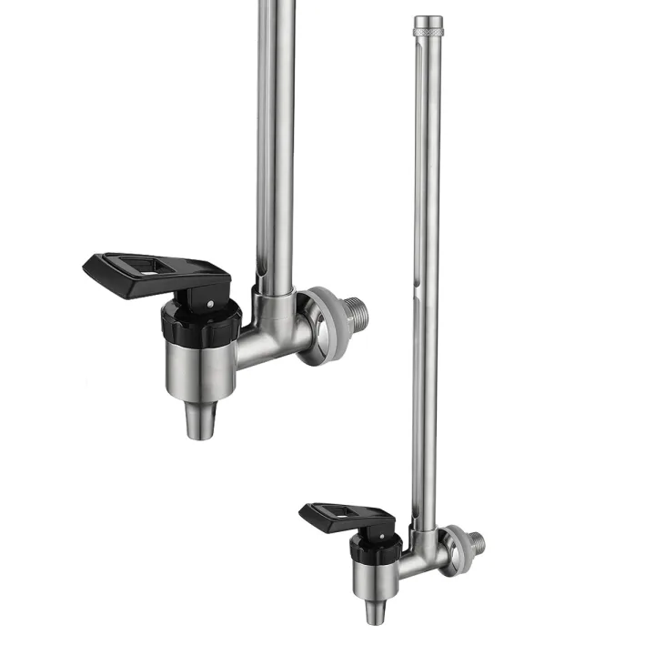 Stainless Steel Beer Keg Tap with Sight Glass / Level Indicator