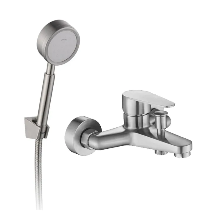 Wall-Mounted Single-Handle Bath Faucet