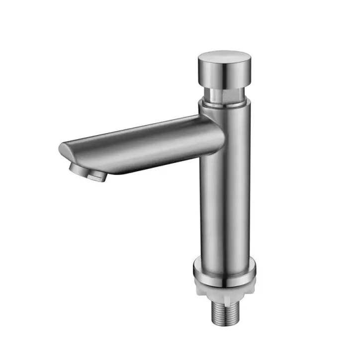 Deck-mounted Cold Faucet, Tall Neck