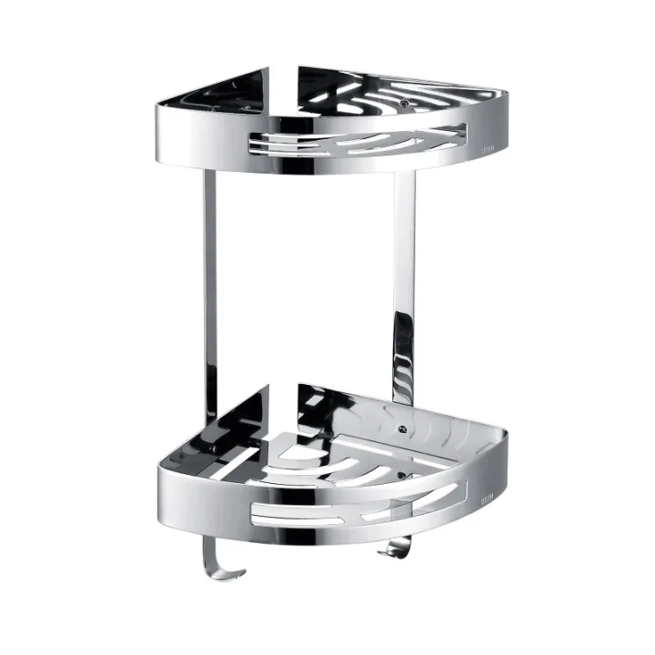 304 Stainless Steel A1 Double Layer Corner Shelf
