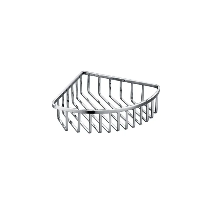 304 Stainless Steel A11 Single Layer Corner Shelf - Square Wire