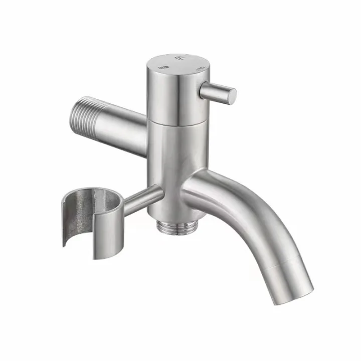 Two-way Round Faucet with Sprayer Set