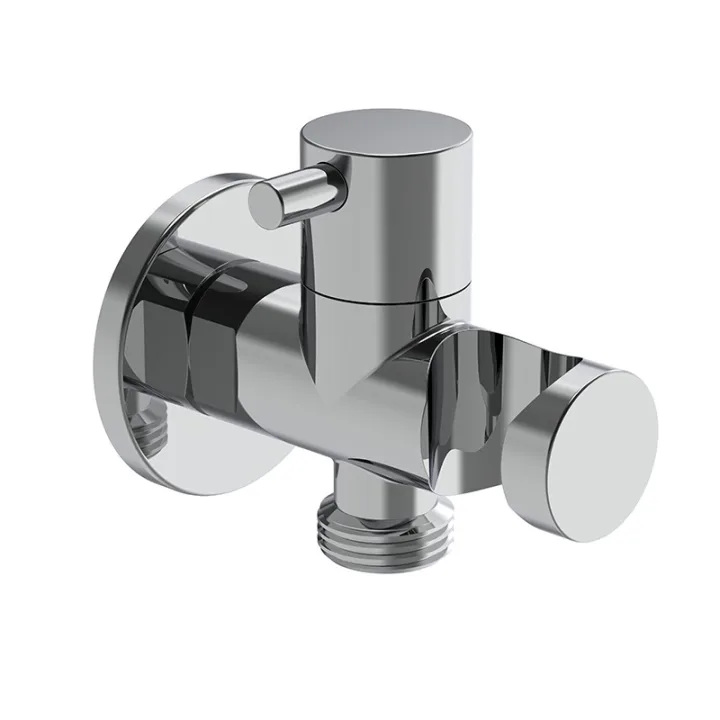 Round Concealed Wall-Mounted Shower Bidet Sprayer Holder
