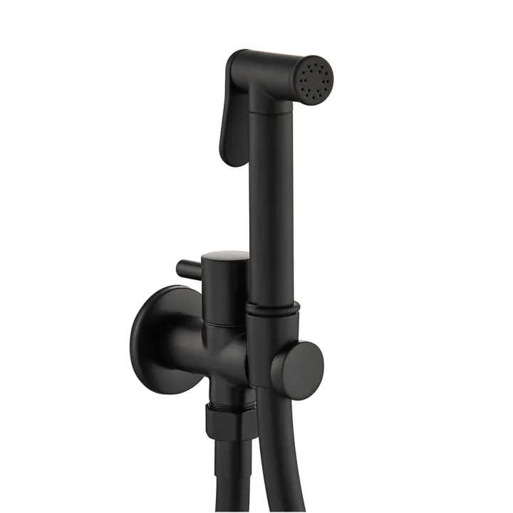 Round Concealed Wall-Mounted Bidet Sprayer Kit