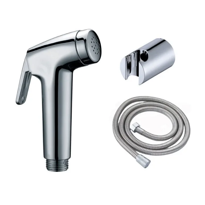 Handheld Shattaf Bidet Sprayer Head With Hose Kit