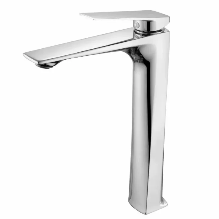 Taller Deck-Mounted Basin Faucet Mixer