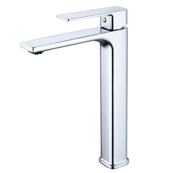 Taller Single-Lever Square Faucet Mixer
