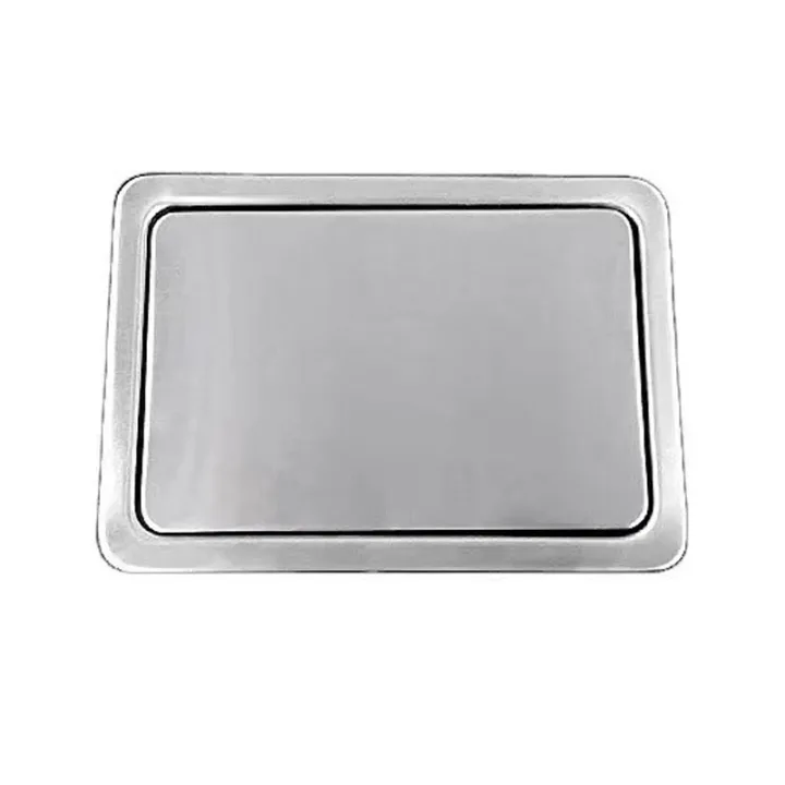 Rectangle Concealed Countertop Hinged Lid for Trash Can 23*16cm