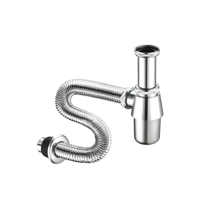 Wall-Mounted P-Trap Pipe