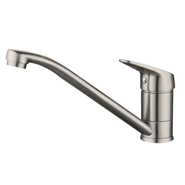 Long Spout Kitchen Sink Basin Mixer