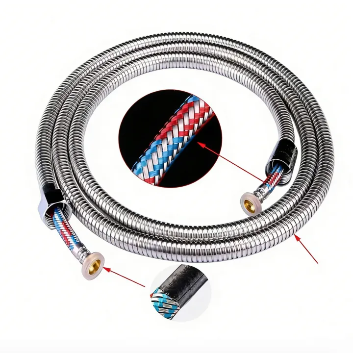 304 Stainless Steel Braided Shower Hose
