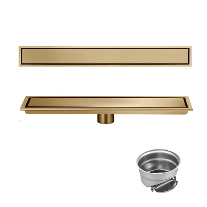 Linear Floor Drain for Bathroom & Shower 10*40cm