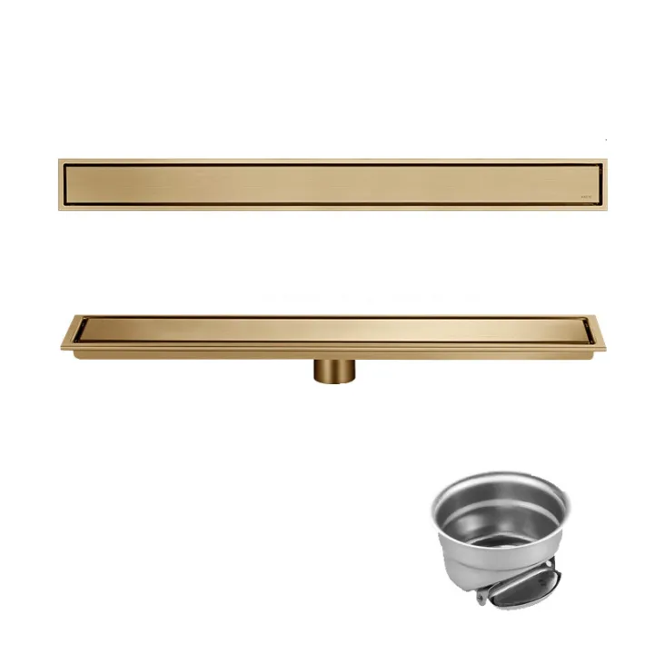 Linear Floor Drain for Bathroom & Shower 10*60cm