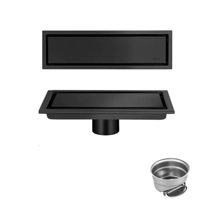 Linear Floor Drain for Bathroom & Shower 10*20cm