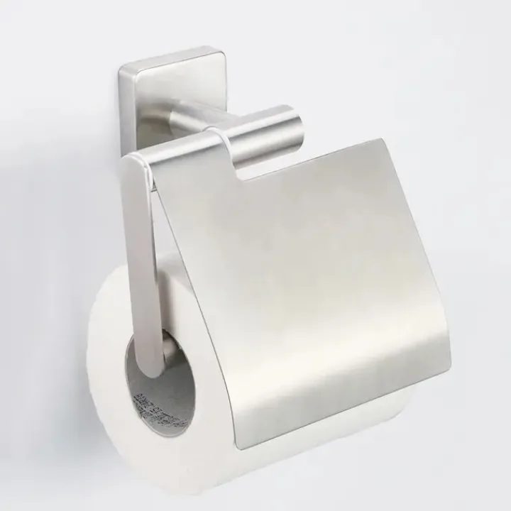 H-Series Square Base Covered Toilet Paper Holder