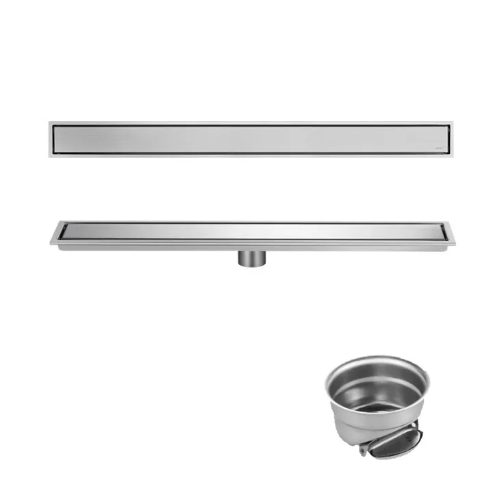 Linear Floor Drain for Bathroom & Shower 10*60cm