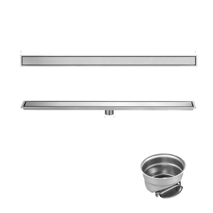 Linear Floor Drain for Bathroom & Shower 10*60cm