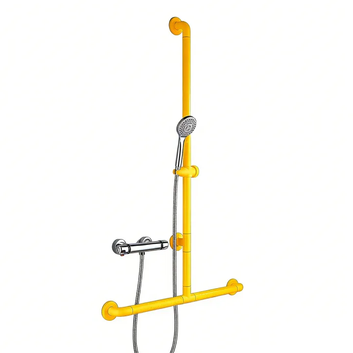 Bathroom Grab Bar with Hand Shower Holder