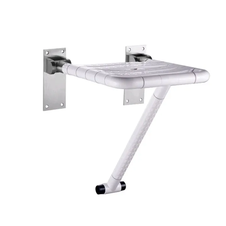 Stainless Steel & ABS Wall-Mounted Foldable Shower Chair