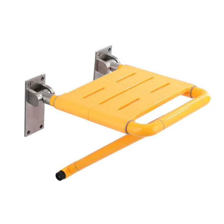 Stainless Steel & ABS Wall-Mounted Foldable Shower Chair