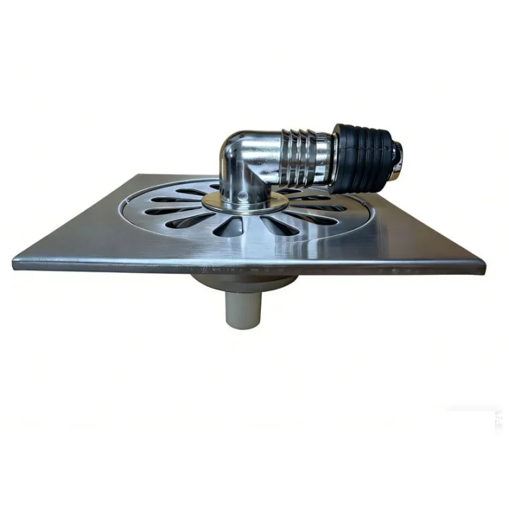 Split-type Floor Drain with Washing Machine Connector and Anti-Spill Pipe 15*15cm