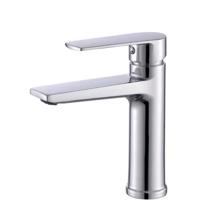 Short Single-Lever Square Faucet Mixer