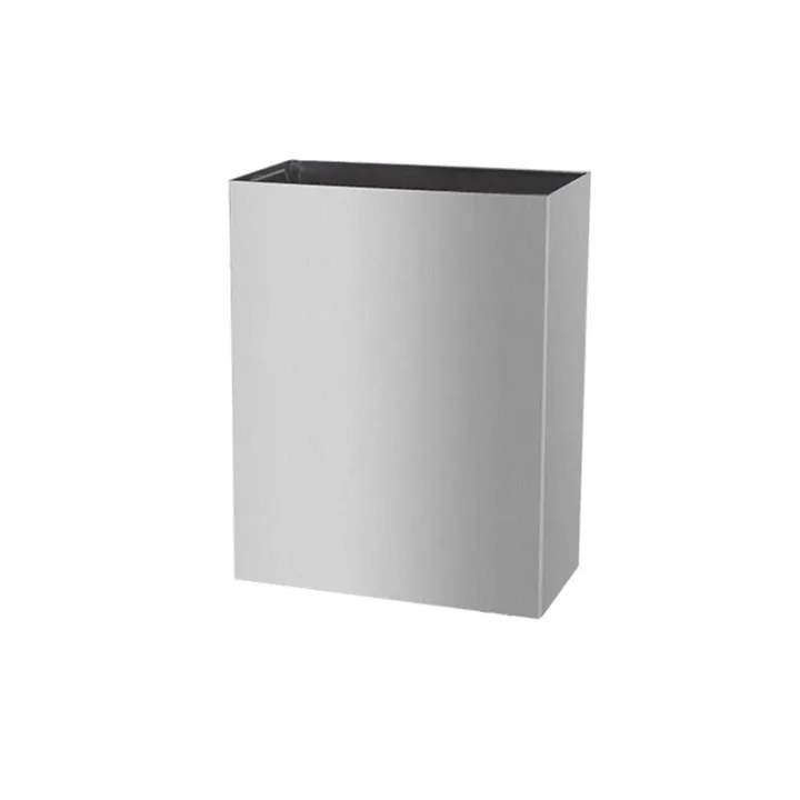 304 Stainless Steel Wall-Mounted Trash Can 455*355*150mm