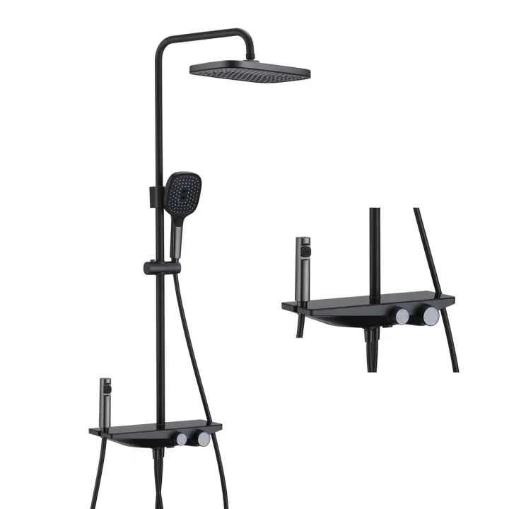 Wall-Mounted Single-Handle Bath Shower Faucet