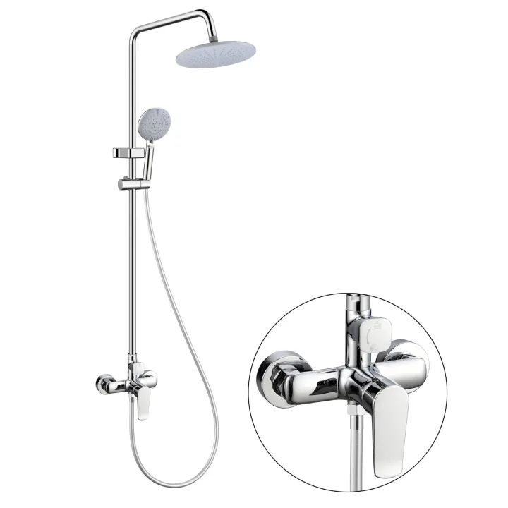 Functions Shower System with Handheld and Rainhead