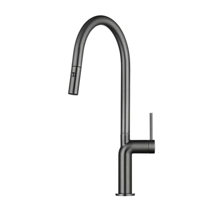 304 Stainless Steel Kitchen Pull-Out Faucet