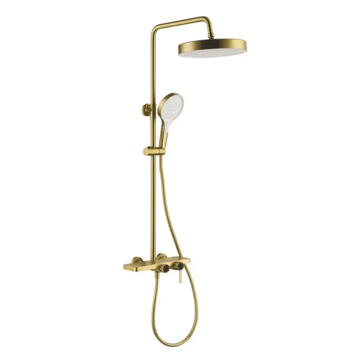 Shower Set  Brushed Gold