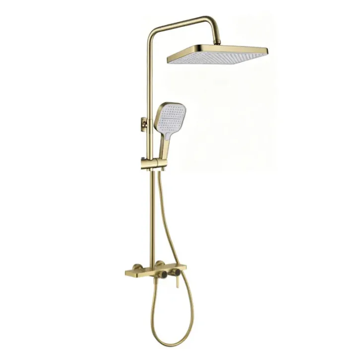 Shower Set  Brushed Gold