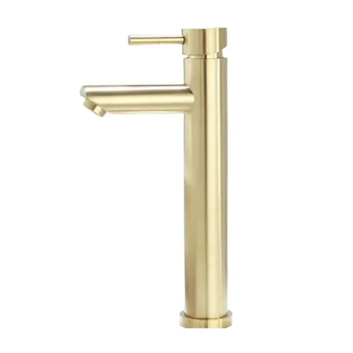 Taller Deck-Mounted Single-Lever Basin Faucet Mixer