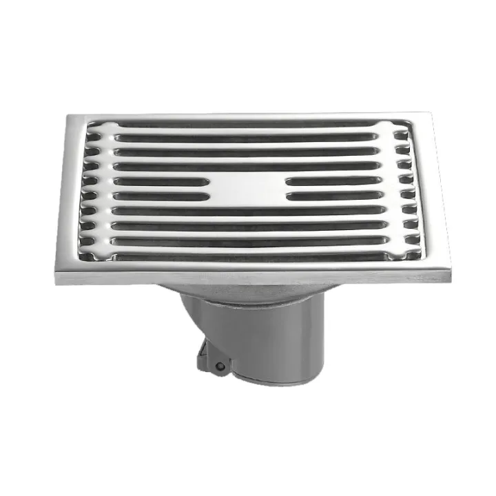 4" Rectangular Floor Drain with Anti-Odor Valve