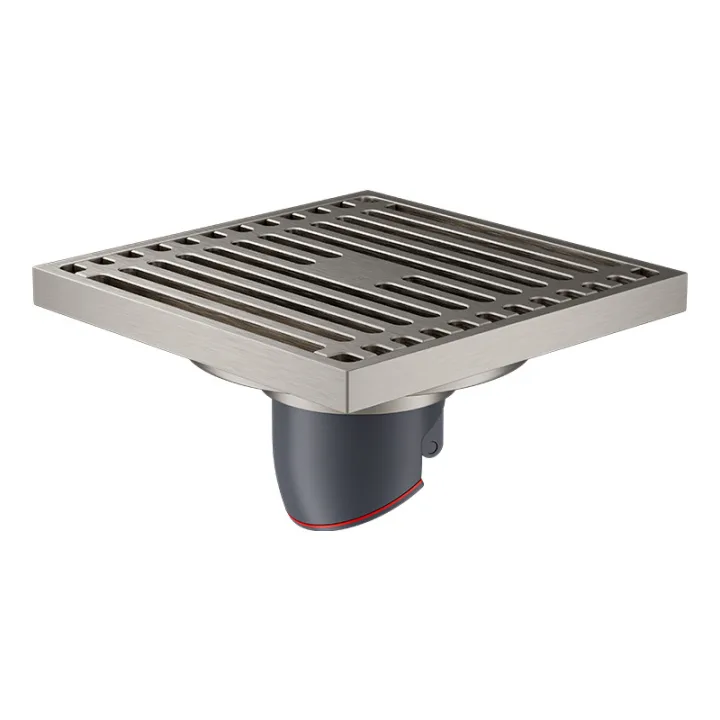 4" Rectangular Floor Drain with Anti-Odor Valve