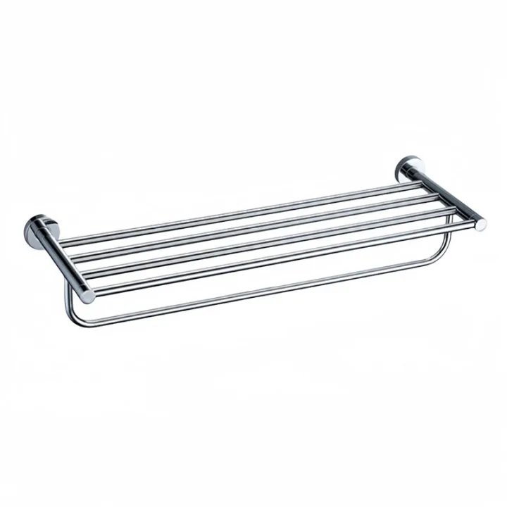 Wall-Mounted Round Design Towel Rack