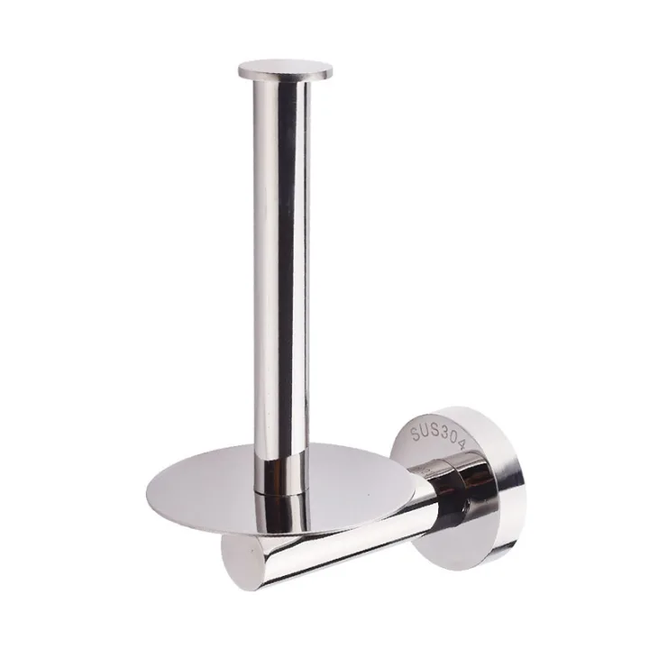 Wall-Mounted Paper Holder with Round Cover